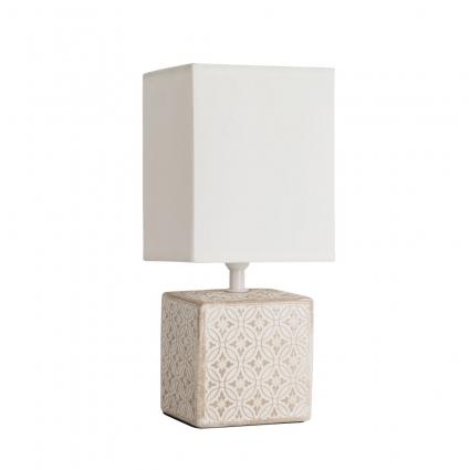 Настольная лампа Arte Lamp Fiori A4429LT-1WA для спальни площадью до 1 кв.м.