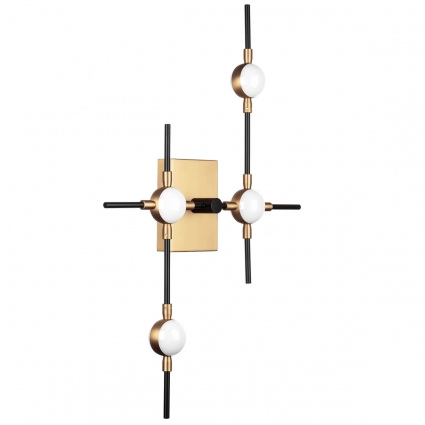 Настенный светодиодный светильник Lightstar Bergamo 745647 для гостиной, цоколь LED