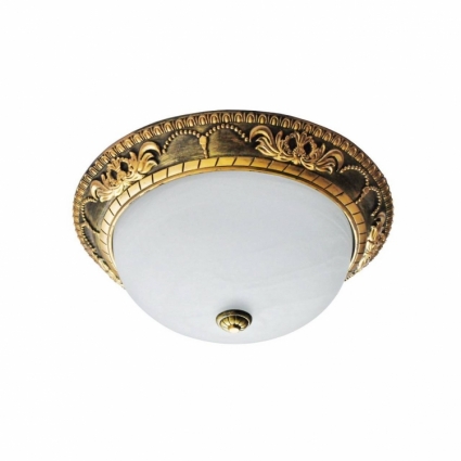 Потолочный светильник IDLamp Patricia Gold 262/25PF-LEDOldbronze для прихожей площадью до 6 кв.м.,  в классическом стиле
