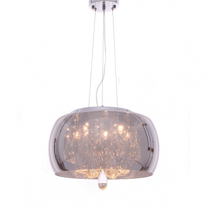 Подвесной светильник Lumina Deco Tosso LDP 8066-400 GY для гостиной, цоколь G9