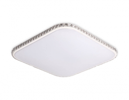 Потолочный светодиодный светильник Ambrella light Original Crystal FF75 для спальни площадью до 12 кв.м.