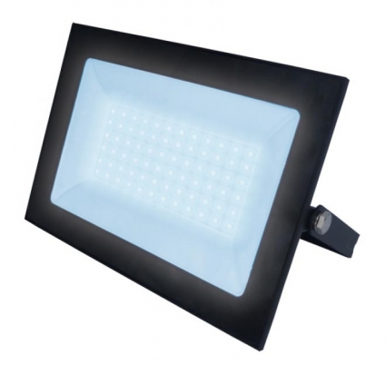 Прожектор светодиодный (UL-00007366) Uniel ULF-F21-70W/6500K IP65 200-250В Black, цоколь LED