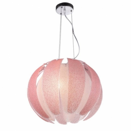 Подвесной светильник IDLamp Silvana 248/1-Rose для кафе и ресторанов площадью до 16.7 кв.м.,  в современном стиле