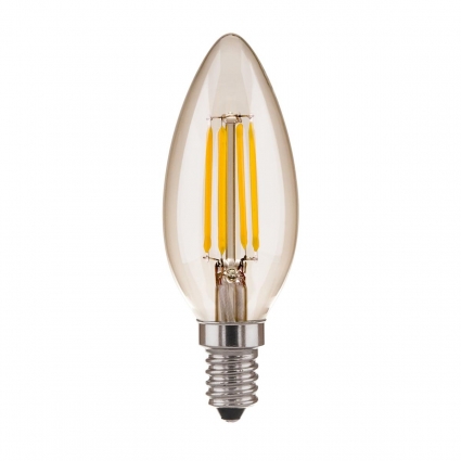 Лампа светодиодная филаментная Elektrostandard BLE1409 E14 9W 3300K прозрачная 4690389150678