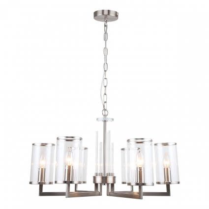Подвесная люстра Stilfort Vase 1046/11/06P для спальни, цоколь E14