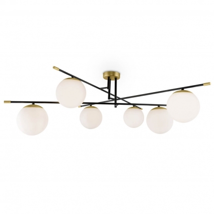 Потолочная люстра Maytoni Nostalgia MOD048CL-06G для гостиной, цоколь E14