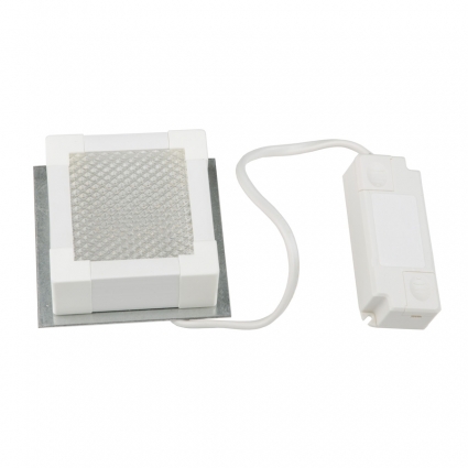 Встраиваемый светодиодный светильник (UL-00007426) Uniel ULP-1010 7W/4000К Ip40 Grilyato White для офиса, цоколь LED