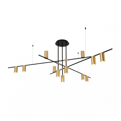 Подвесная люстра Kink Light Рия 07621-12,20 для гостиной площадью до 18 кв.м.