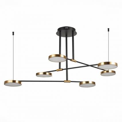 Подвесная светодиодная люстра ST Luce Farone SL1605.403.06 для гостиной площадью до 16 кв.м.