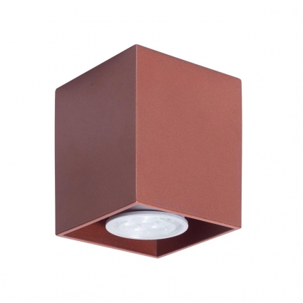 Потолочный светильник TopDecor Tubo8 SQ P1 20 для офиса, цоколь GU10