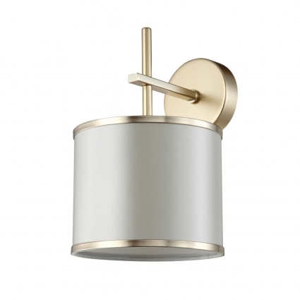 Бра Crystal Lux Sergio AP1 Gold для гостиной, цоколь E14