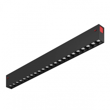 Трековый светодиодный светильник Denkirs DK8002-BK для гостиной площадью до 6 кв.м.
