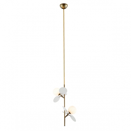 Подвесной светильник Loft IT Matisse 10008/2P white для спальни площадью до 5 кв.м.