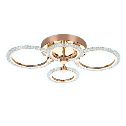 Потолочная светодиодная люстра Ambrella light Original FA416 для спальни площадью до 20 кв.м.