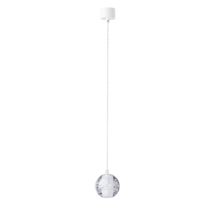 Подвесной светильник Crystal Lux Gaspar SP1 White для спальни, цоколь G9