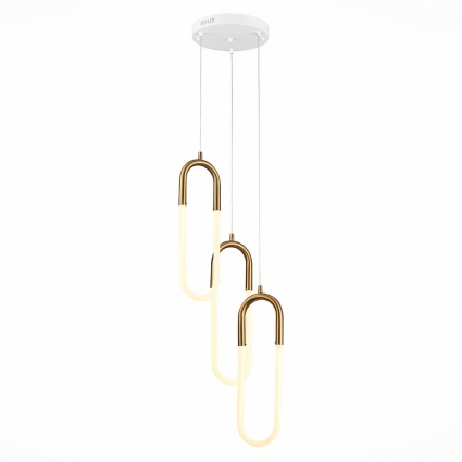 Подвесная светодиодная люстра ST Luce Mofisto SL1579.303.03 для кухни площадью до 15 кв.м.