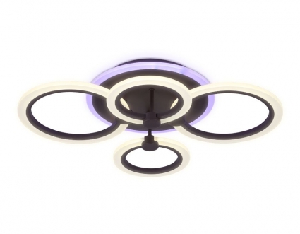 Потолочная светодиодная люстра Ambrella light Original FA526 для гостиной площадью до 26 кв.м.