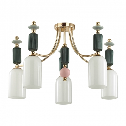 Потолочная люстра Odeon Light Candy 4861/5C для спальни площадью до 15 кв.м.