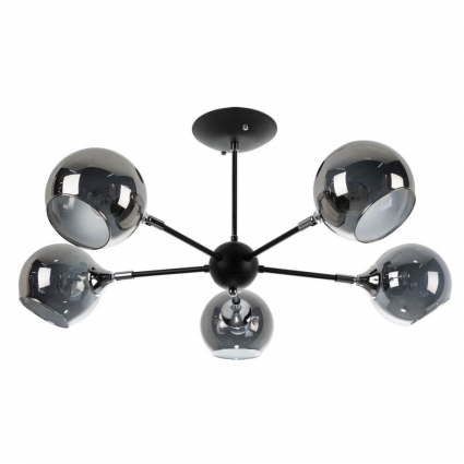 Потолочная люстра Arte Lamp Lagos A2708PL-5BK для кухни площадью до 12 кв.м.