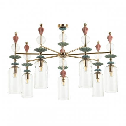 Подвесная люстра Odeon Light Bizet 4855/7C для гостиной площадью до 21 кв.м.