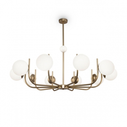 Подвесная люстра Maytoni Rendez-Vous MOD109PL-10BS для гостиной, цоколь E14