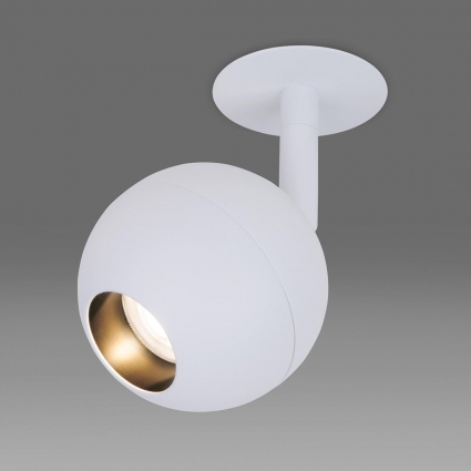 Встраиваемый светодиодный спот Elektrostandard Ball 9926 LED 12W 4200K белый 4690389169830 для магазина площадью до 3 кв.м.