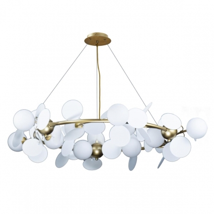 Подвесная люстра Loft IT Matisse 10008/1050 white для гостиной, цоколь G9