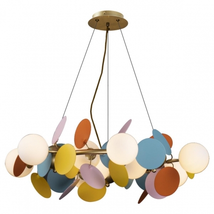 Подвесная люстра Loft IT Matisse 10008/700 mult для детской, цоколь G9