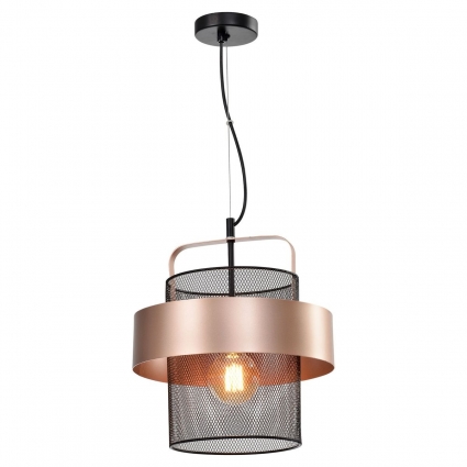 Подвесной светильник Lussole Loft Bullock LSP-8407 для кухни, цвет черный,  в стиле лофт