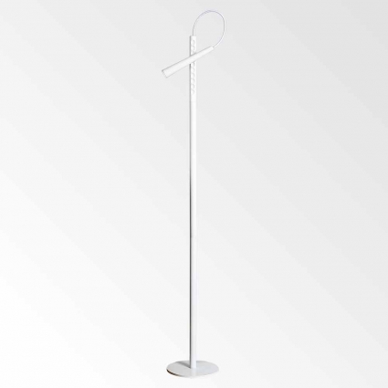 Торшер Lussole Loft Dawson LSP-0578 для гостиной, цвет белый,  в стиле Хай-тек