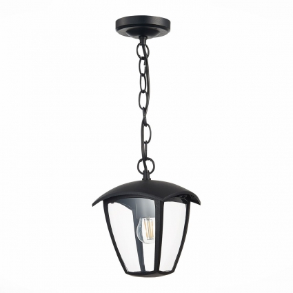 Уличный подвесной светильник ST Luce Sivino SL081.403.01 на площадь до 2 кв.м., цвет черный,  в стиле модерн