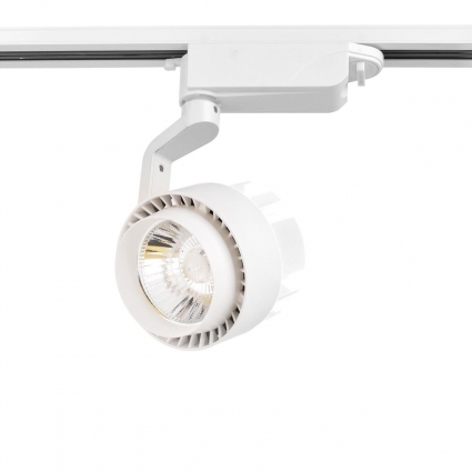Трековый светодиодный светильник Ambrella light Track System GL6104 для магазина, цвет белый,  в современном стиле