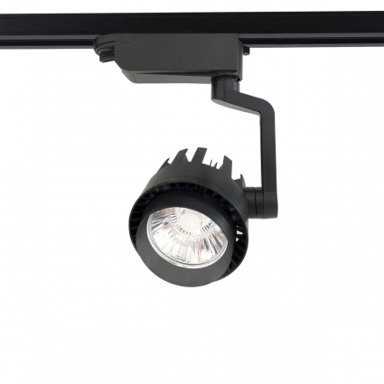 Трековый светодиодный светильник Ambrella light Track System GL6107 для магазина, цвет черный,  в современном стиле