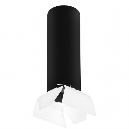 Потолочный светильник Lightstar Rullo (216497+202486) R6497486 для гостиной, цвет черный,  в стиле Хай-тек