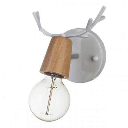 Спот Loft IT Sven 10024/1W White для спальни, цоколь E27