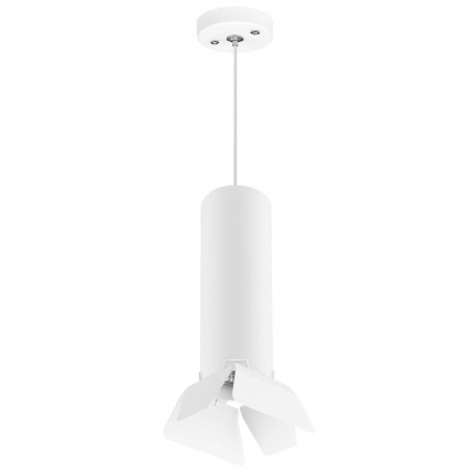 Подвесной светильник Lightstar Rullo (214496+590056+202436) RP496436 для магазина, цвет белый,  в стиле Хай-тек