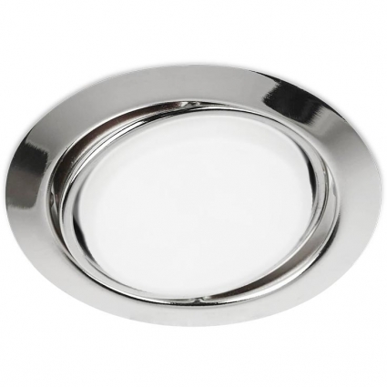 Встраиваемый светильник Ambrella light Classic GX53 G103CH для офиса, цвет хром,  в стиле Хай-тек