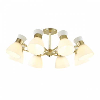 Потолочная люстра Lumion Wilma 4535/8C для спальни, цвет белый,  в современном стиле