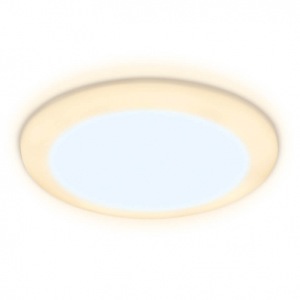 Встраиваемый светодиодный светильник Ambrella light Led Downlight DCR303 для офиса, цвет белый,  в современном стиле