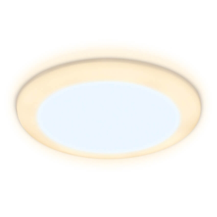 Встраиваемый светодиодный светильник Ambrella light Led Downlight DCR305 для офиса, цвет белый,  в современном стиле