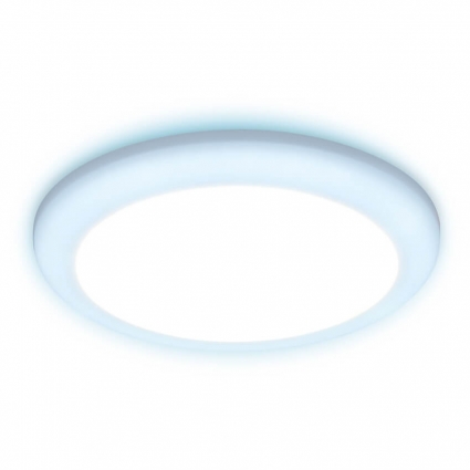 Встраиваемый светодиодный светильник Ambrella light Led Downlight DCR309 для офиса, цвет белый,  в современном стиле