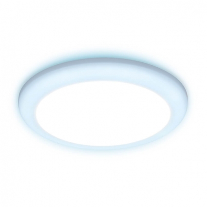 Встраиваемый светодиодный светильник Ambrella light Led Downlight DCR313 для офиса, цвет белый,  в современном стиле