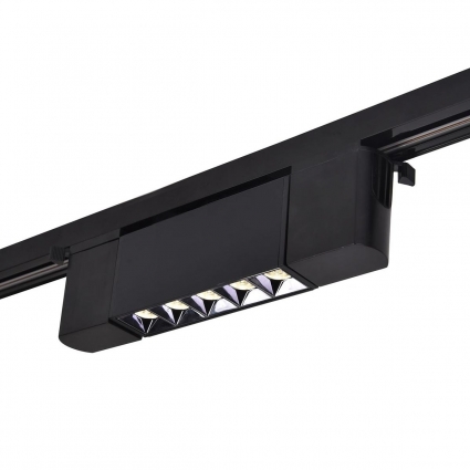 Трековый светодиодный светильник Ambrella light Track System GL6688 для магазина, цвет черный,  в современном стиле