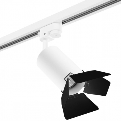Трековый светильник Lightstar Rullo (214436+592056+202437) R1T436437 для гостиной, цвет белый,  в стиле Хай-тек