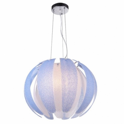 Подвесной светильник IDLamp Silvana 248/1-Blue для кафе и ресторанов площадью до 16.7 кв.м.,  в современном стиле