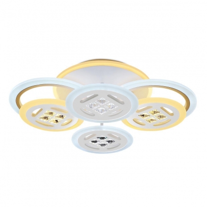 Потолочная светодиодная люстра Ambrella light Ice FA2951 для гостиной площадью до 20 кв.м.