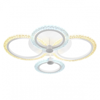 Потолочная светодиодная люстра Ambrella light Original FA4061 для спальни площадью до 18 кв.м.