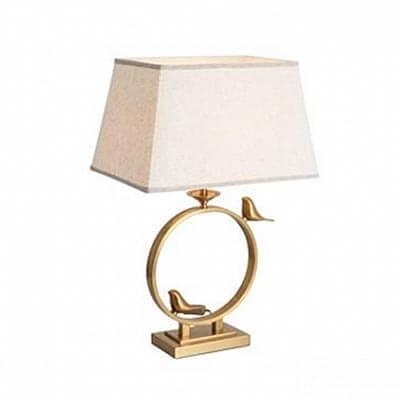 Настольная лампа Arte Lamp Rizzi A2230LT-1PB для гостиной, цвет белый,  в стиле модерн
