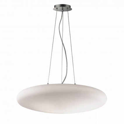 Подвесной светильник Ideal Lux Smarties Sp5 D60 Bianco 031996 для кухни площадью до 16.7 кв.м.