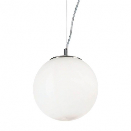 Подвесной светильник Ideal Lux Mapa Sp1 D20 Bianco 009148 для офиса площадью до 3.3 кв.м.
